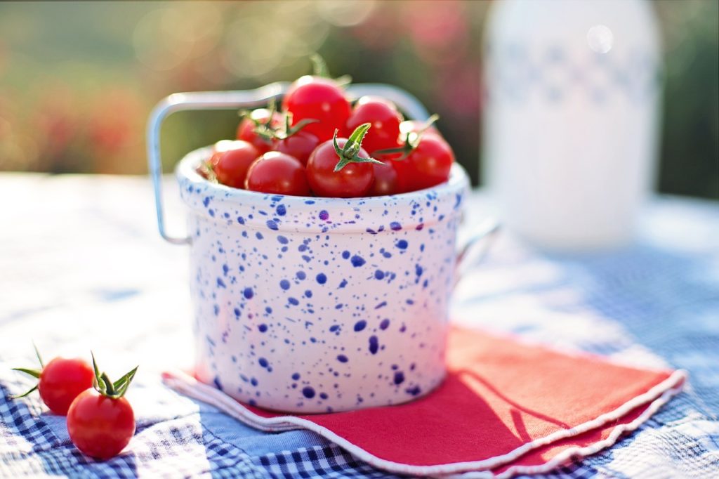 cherry tomatoes, tomatoes, ripe